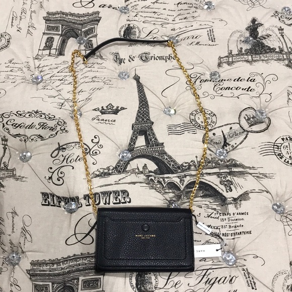 🎁 Marc Jacobs Empire City Leather Wallet Crossb. Bag - Picture 6 of 13